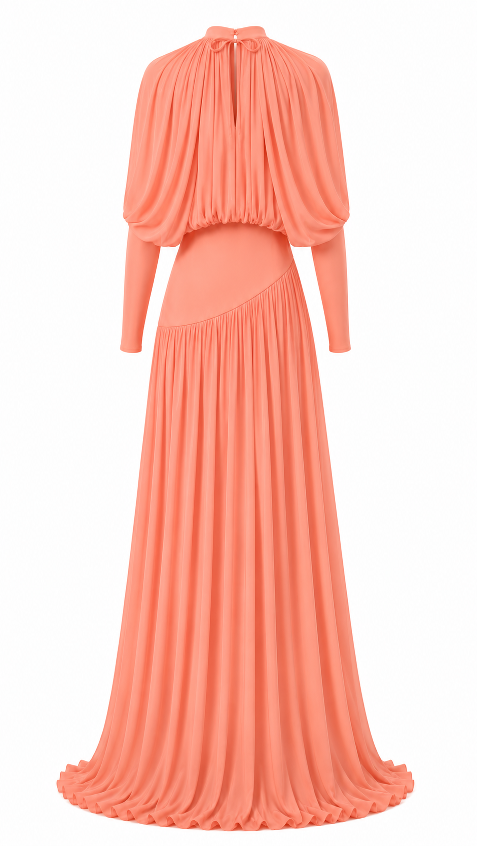 Celeste Veil Set - Coral
