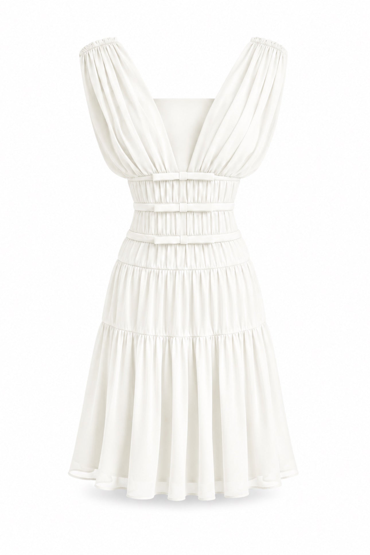 Alessia Dress - White
