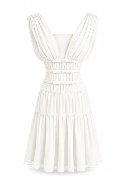 Alessia Dress - White