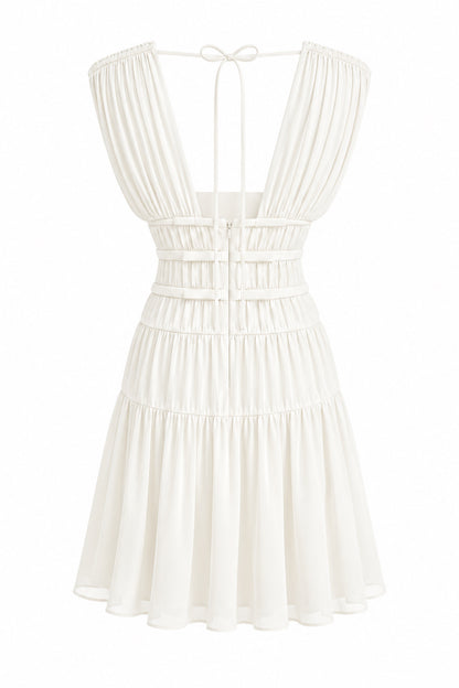 Alessia Dress - White