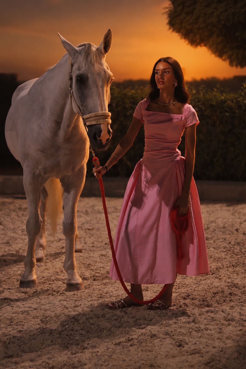 Natalia Dress - Pink