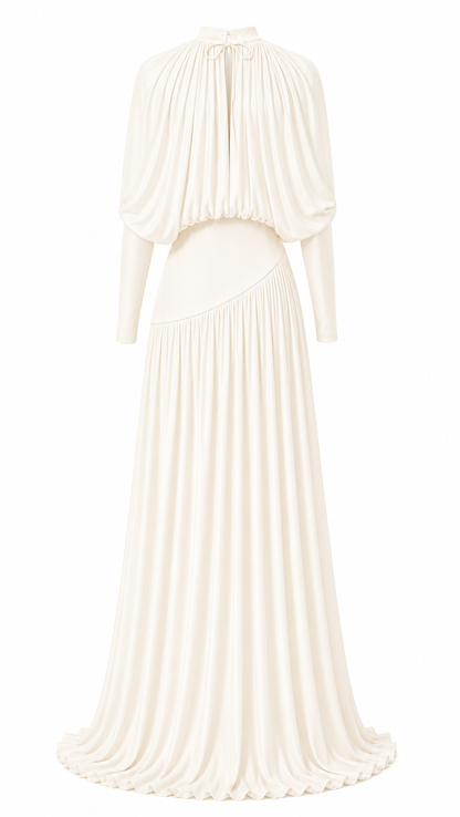 Celeste Veil Set - White