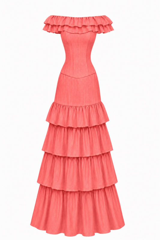 Serena Set - Coral