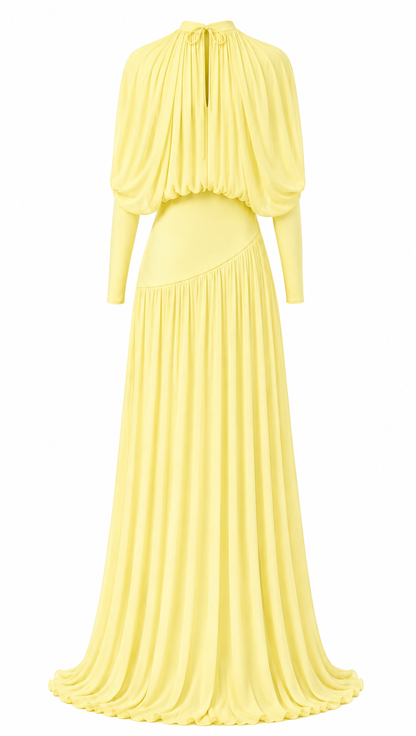 Celeste Veil Set - Butter Yellow