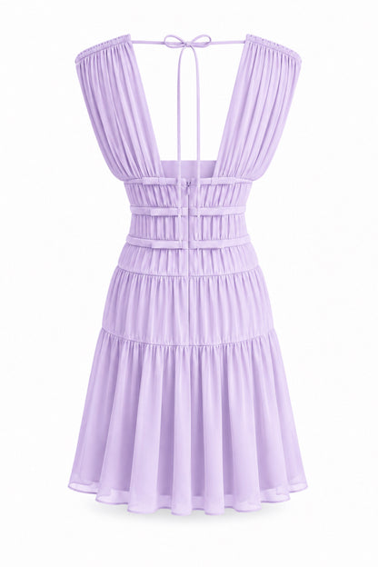 Alessia Dress - Lilac