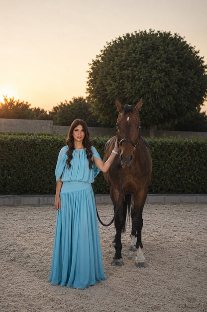 Celeste Set - Aqua Blue