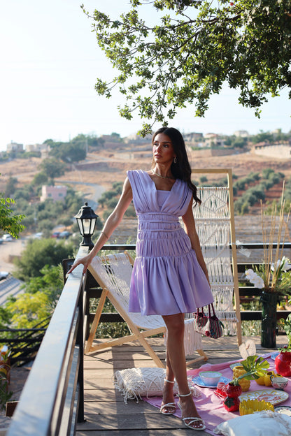 Alessia Dress - Lilac