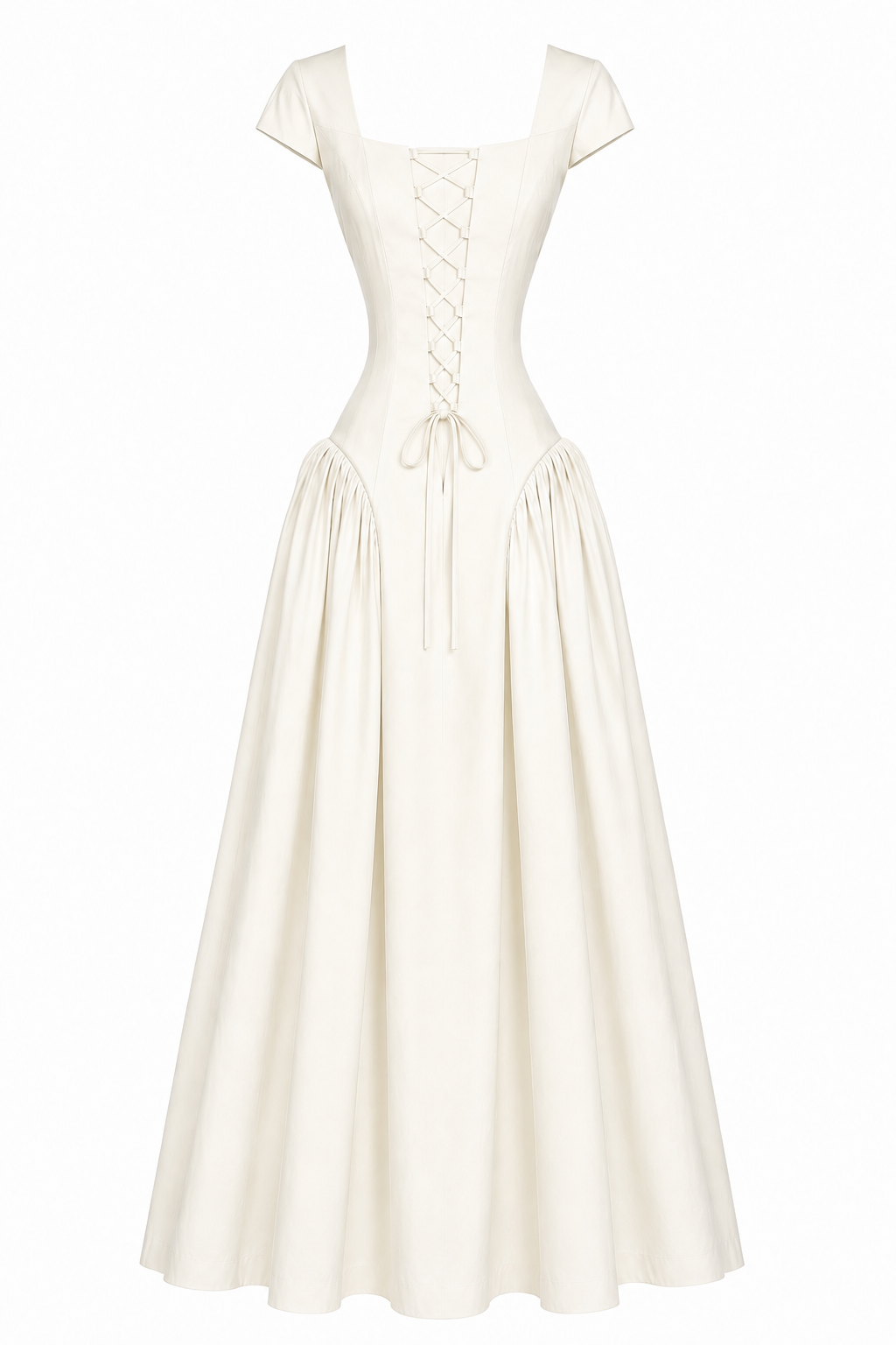 Natalia Dress - White