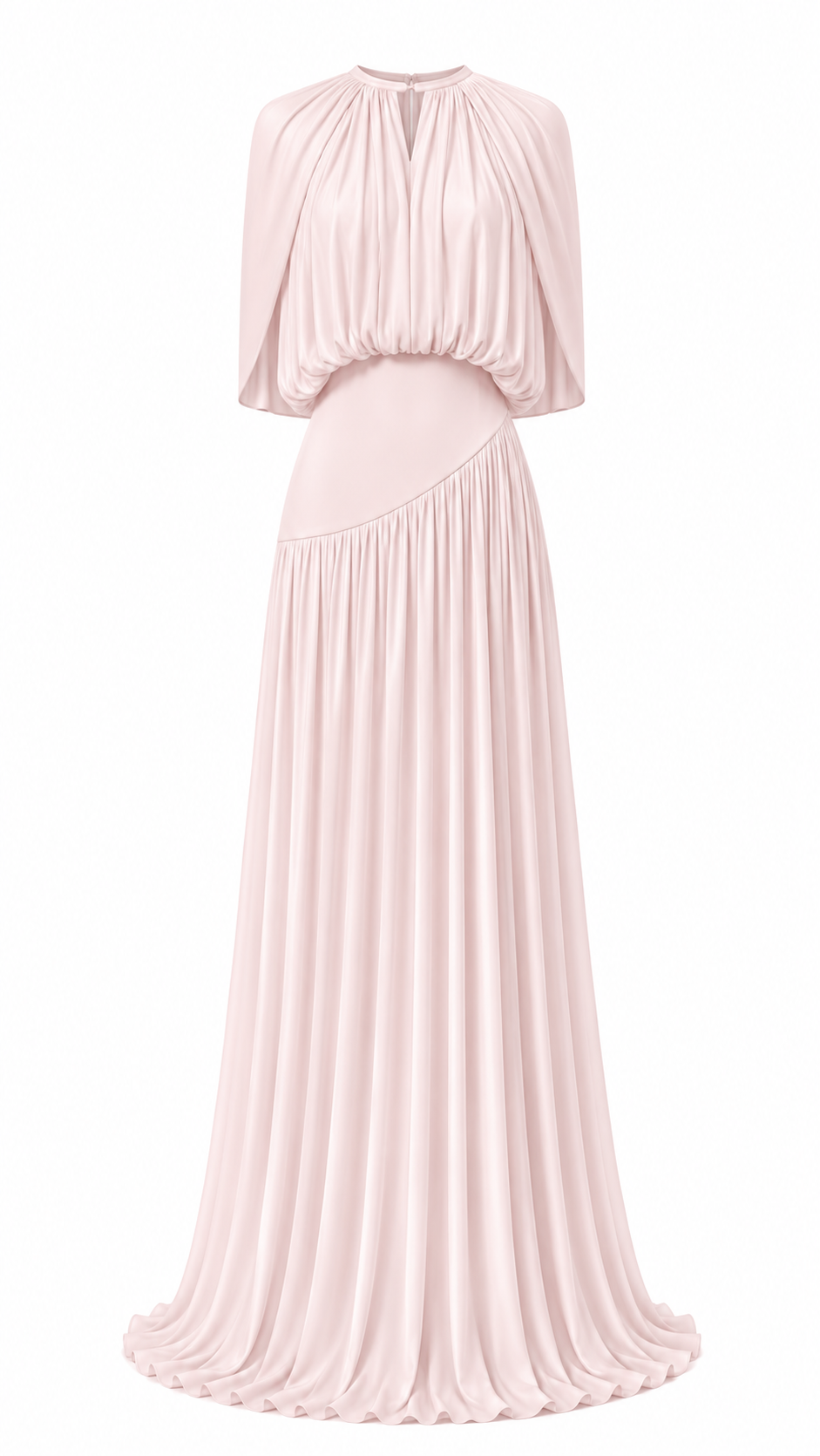 Celeste Veil Set - Powder Pink