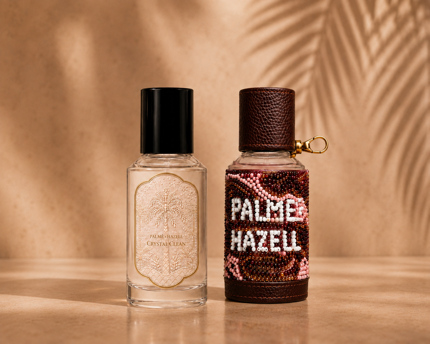 Palmé x Hazell – Crystal Clean – 30ml - Pink & Brown