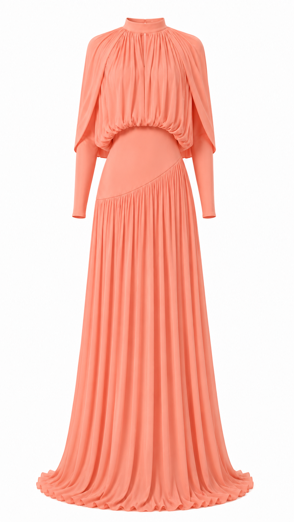Celeste Veil Set - Coral