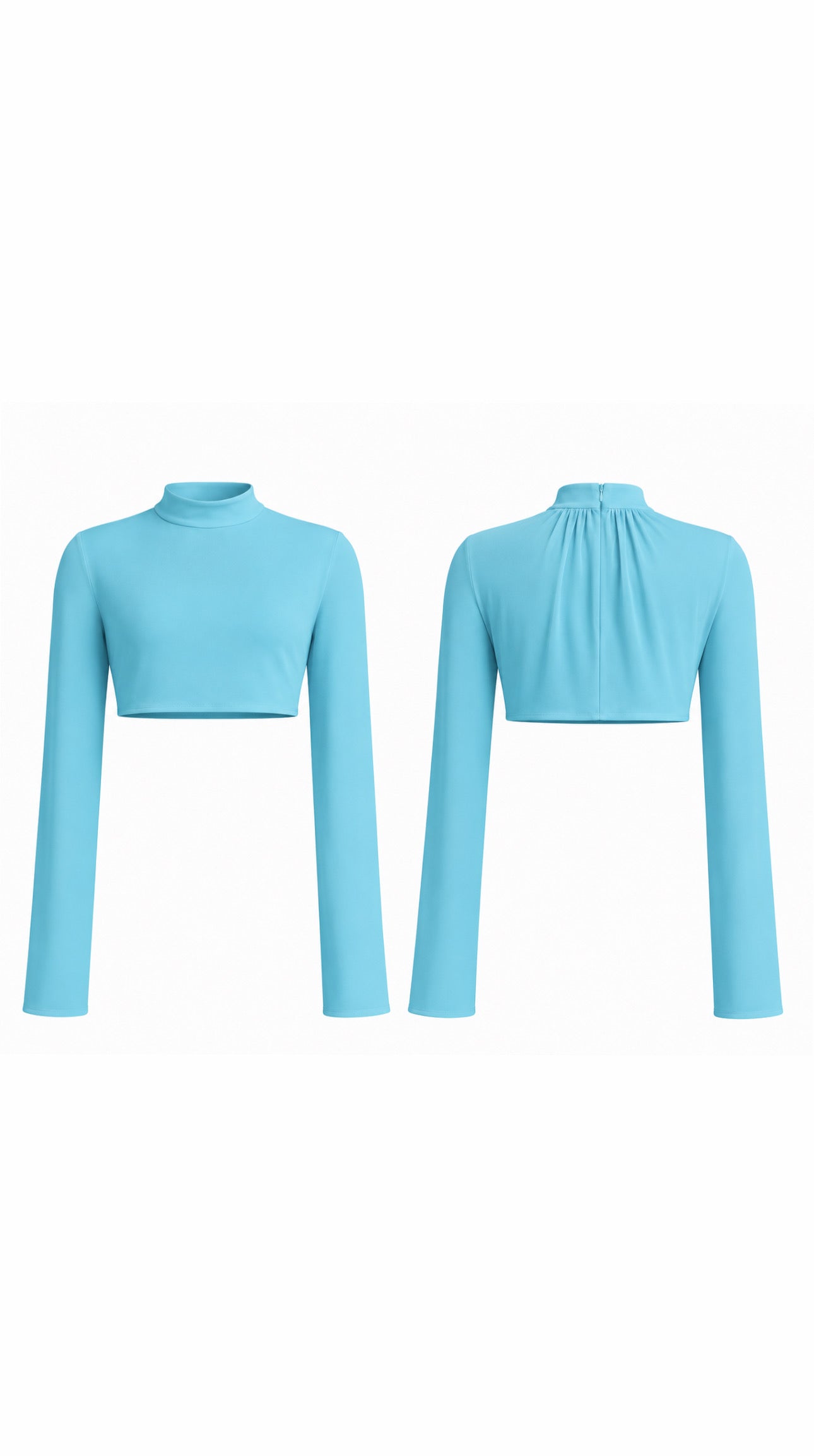 Celeste Veil Set - Aqua Blue