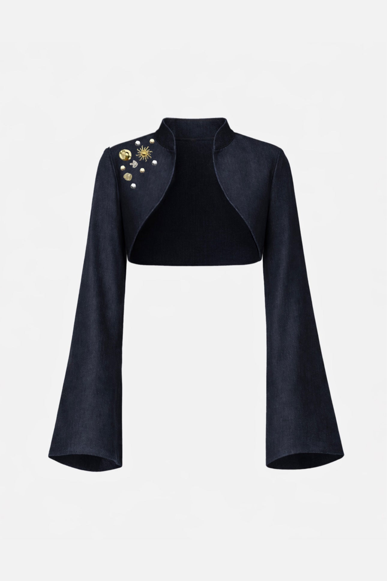 The Automno Bolero Jacket - Navy