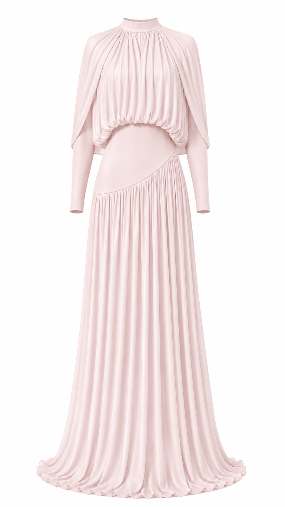 Celeste Veil Set - Powder Pink