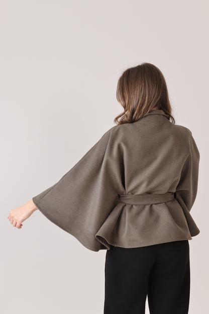 The Padova Coat - Taupe