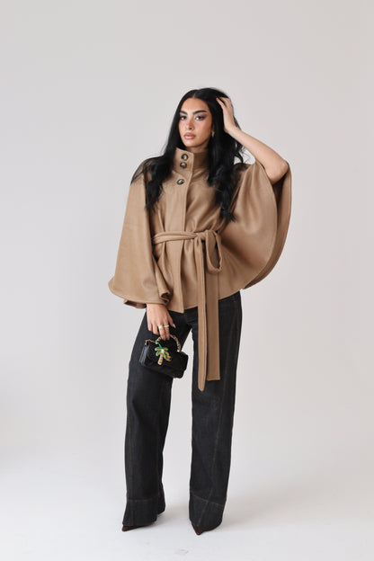 The Padova Coat - 100% Italian Camel Cashmere