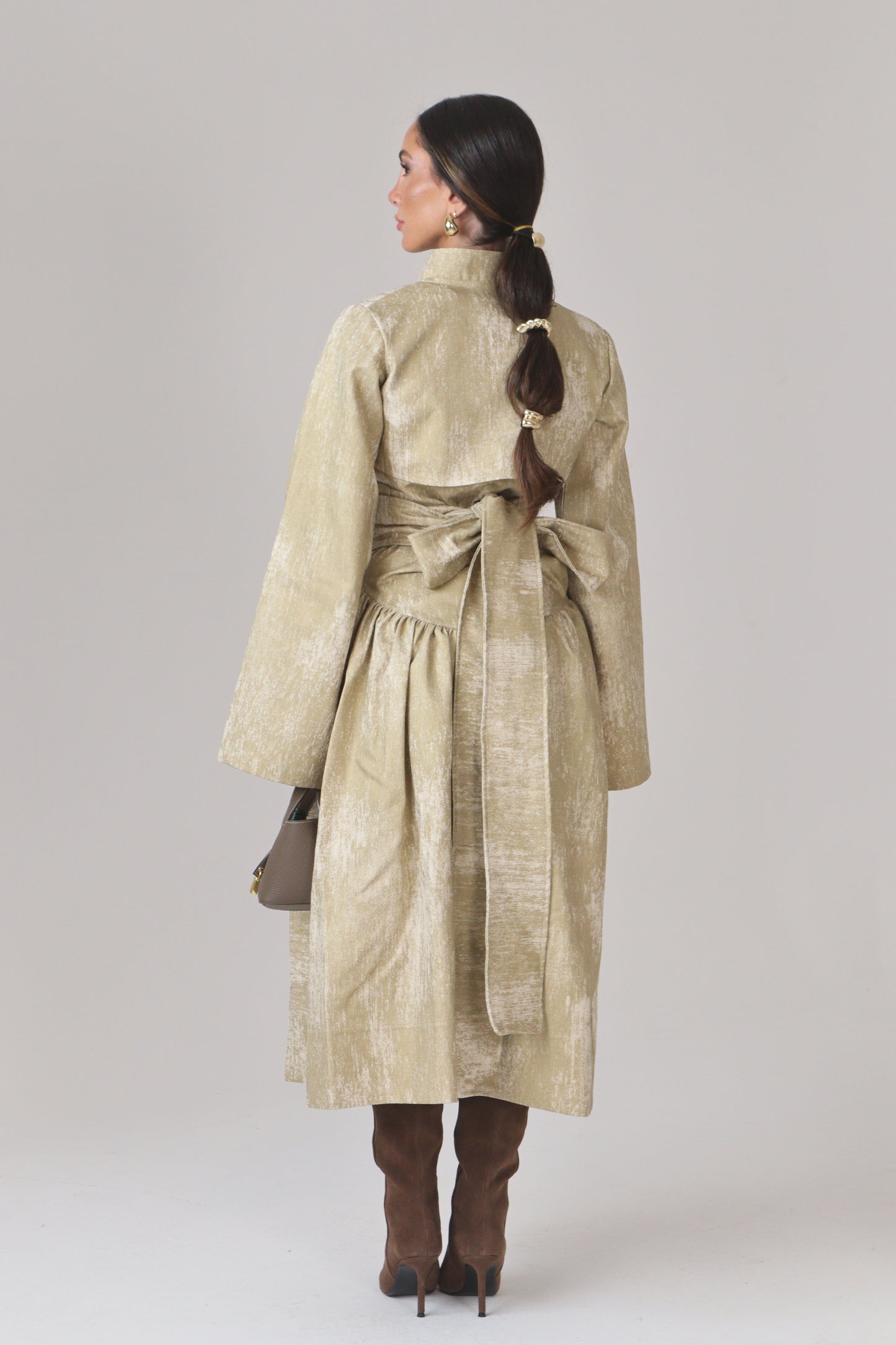 The Automno Dress - Gold