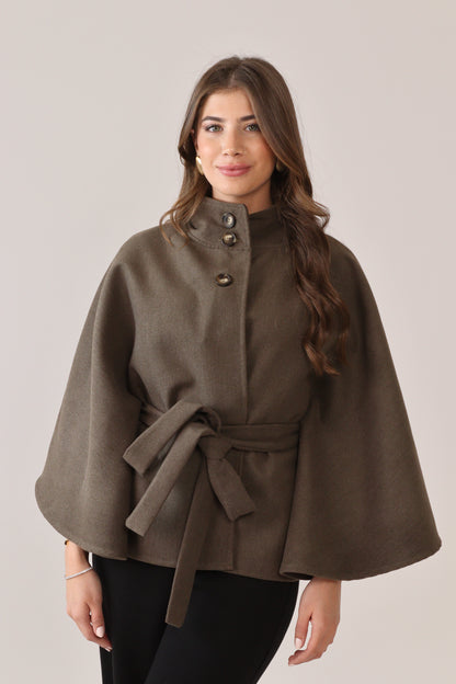 The Padova Coat - Taupe