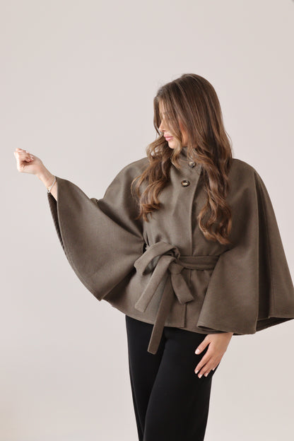 The Padova Coat - Taupe